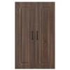 Dishwasher Front Panel Kalmar Brown Oak Effect 60 x 31 x 100 cm