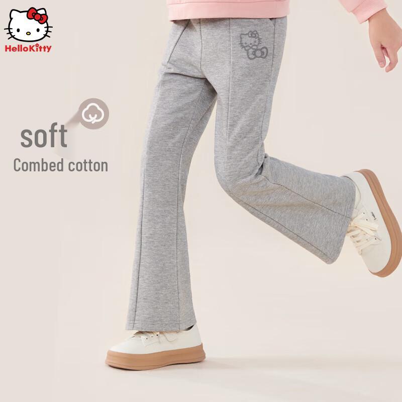 Повседневные брюки-клеш для девочек Hello Kitty 130 (125-135cm)