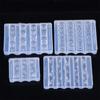1 peça Sobremesa Sorvete Borboleta Flor 3D Silicone Molde Asa Nail Art Decoração Silicone Coração Decorativo Nail Art Molde