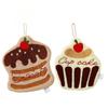 Adorable Cake Hand Towel Coral Fleece Fabric Cleaning Rag Offers Superior Absorption Great for Kitchens Bathrooms