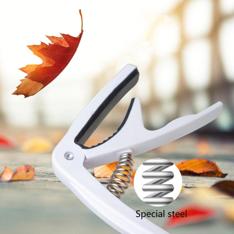 Universal Capo Guitar Accessories Quick Change Clamp ABS Plastic Acoustic Classical Guitar Capo for Guitar Parts