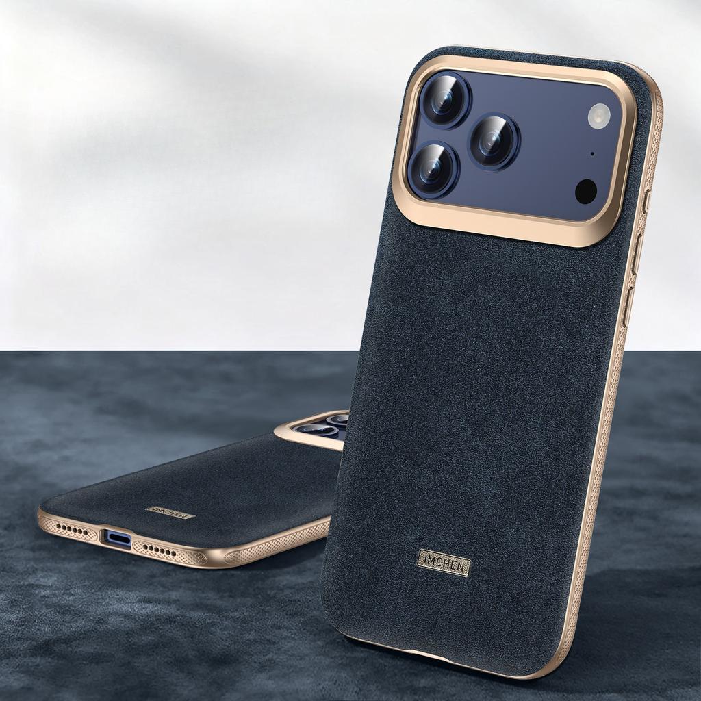 Lehký luxusní prémiový Oudilan Magnetická přitažlivost Je vhodný pro pouzdro na mobilní telefon Apple 17promax Iphone17Pro Nový 17pm.