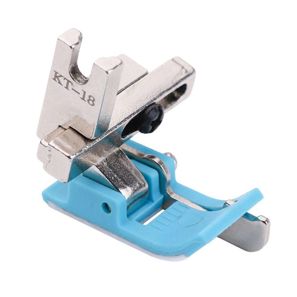 0.1-0.8cm Width Adjustable Sewing Machine Presser Foot KT-18 With Plastic Presser Foot Base Press Foot Oxford Edge Guide
