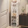 Shoe Rack Multi-layer Storage Rack Household Simple Door Indoor Storage Rack Household Dustproof Multi-purpose Shoe Cabinet