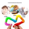 Mini Stretch Pop Tube: Colorful, Telescopic Sensory Fidget Toy for Stress Relief and Education
