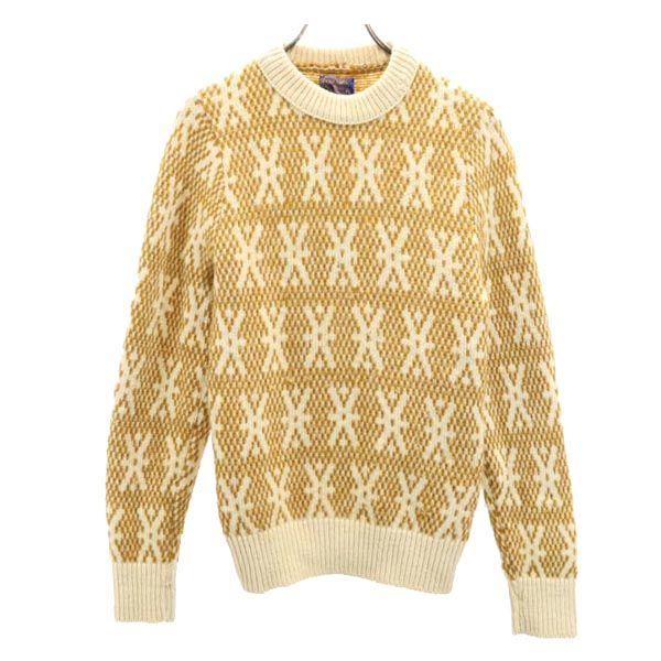 

PENDLETON 70s Made in USA Vintage Overall handle Long sleeve sweater Men s Used