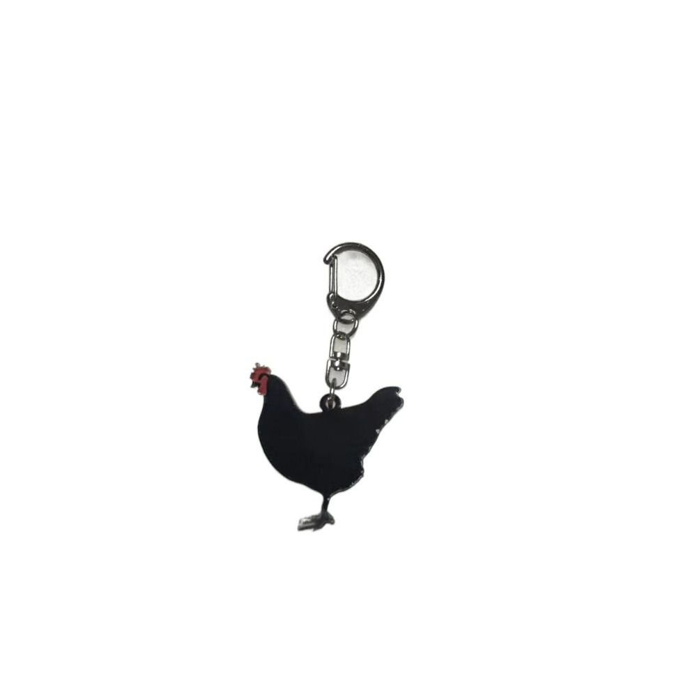 Acrylic Backpack Pendant Rooster Bag Hanging Birthday Gift Chicken Acrylic Keychain  Gift