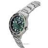 Citizen Eco-Drive Stainless Steel Green Dial AW1828-80X 100M Unisex Watch