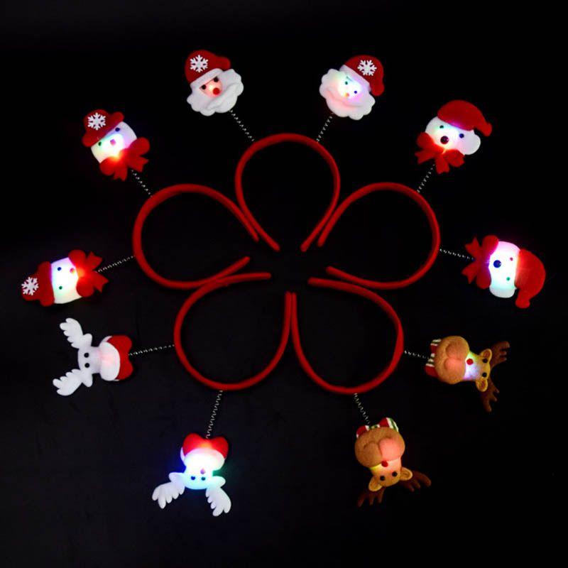 Slap Christmas Bracelets Light Up Wristbands Concert Party Decoration Favors