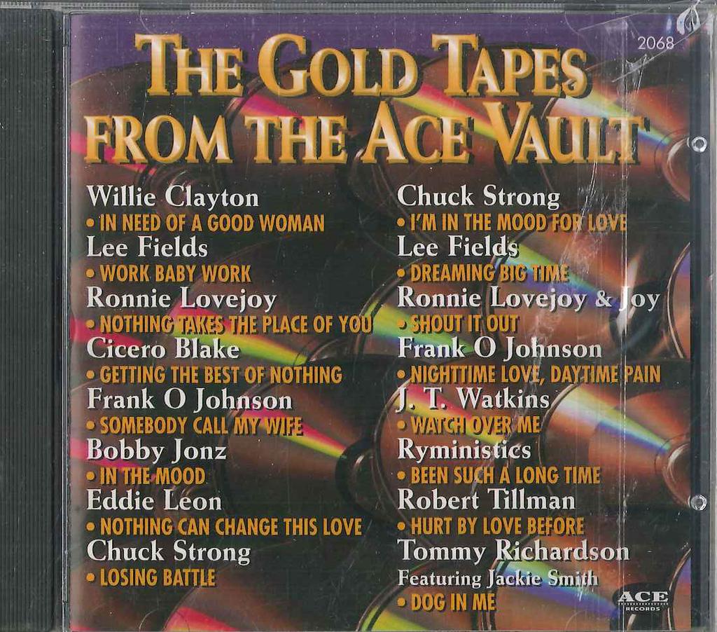 CD VARIOUS - The Gold Tapes From The Ace Vault UCCE2068 ACE 1996 Japan Jazz Used