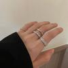 Super Immortal Butterfly Four-Piece Ring Female Personality Index Finger Ring Cold Wind Niche Design Ring