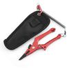 BIG LAKE GEAR Multifunctional Fishing Pliers Split Ring Hook Line Cutter Locking Carabiner Case Included Compatible, Remover, Function, &