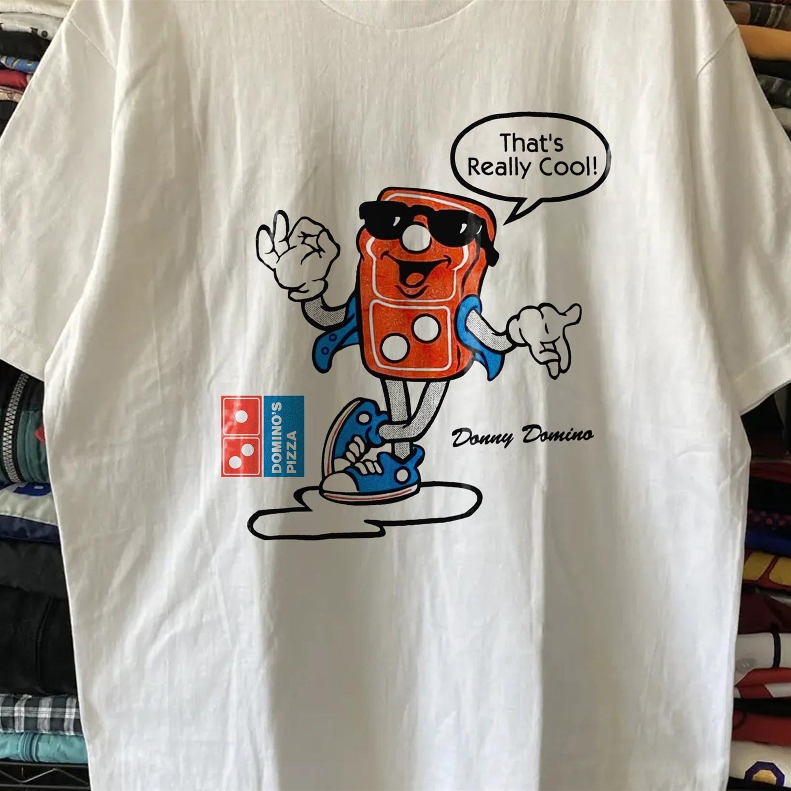 1993 Donny Dominos Rare T-Shirt White XXL S