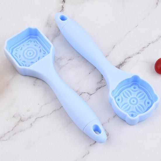 5 Stück Mond Schöne Kuchenformen Textur Antihaft Leicht Wiederverwendbar Mehrzweck Mondkuchenformen