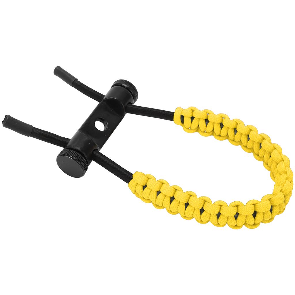 Compound Bow Wrist Sling Wrist Strap Braided Cord Rope Adjustable for Training ExercisingRed