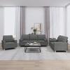 VidaXL Sofa Set with Cushions 3 Pcs, Sofas with Armrests and Backrest, Furniture Set, Living Room Furniture, 3201259