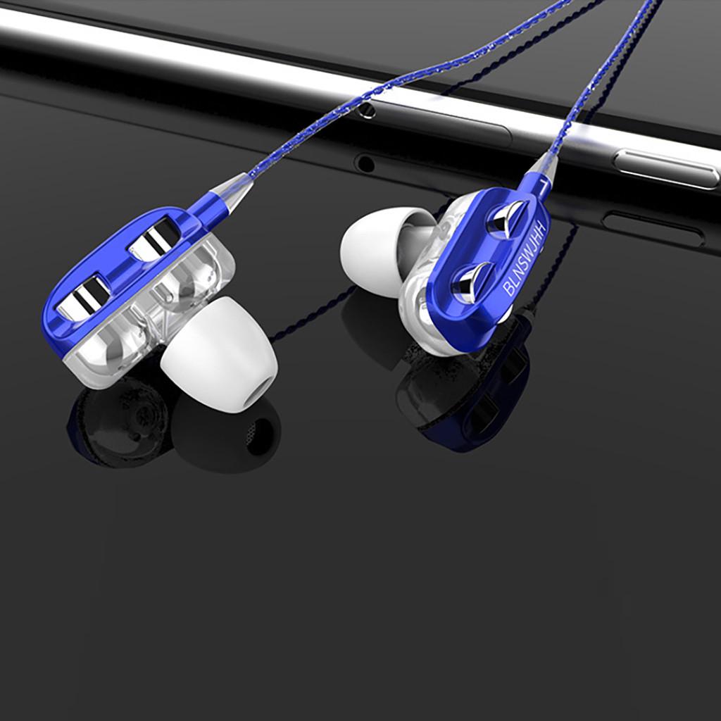 BLNSWJHH HIFI Super Bass  3.5mm In-Ear Earphone Stereo Earbuds Headphone Wired