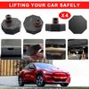 75pcs Tire Repair Tool Kit with Mach-E Jack Pad for Ford Mustang 2021-2024 Rubber Jack Puck Car Lift Accessories Storage Box