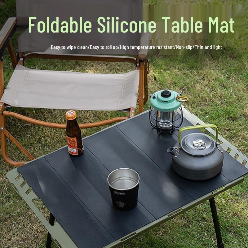OUFEISI Outdoor Folding Silicone Picnic Mat