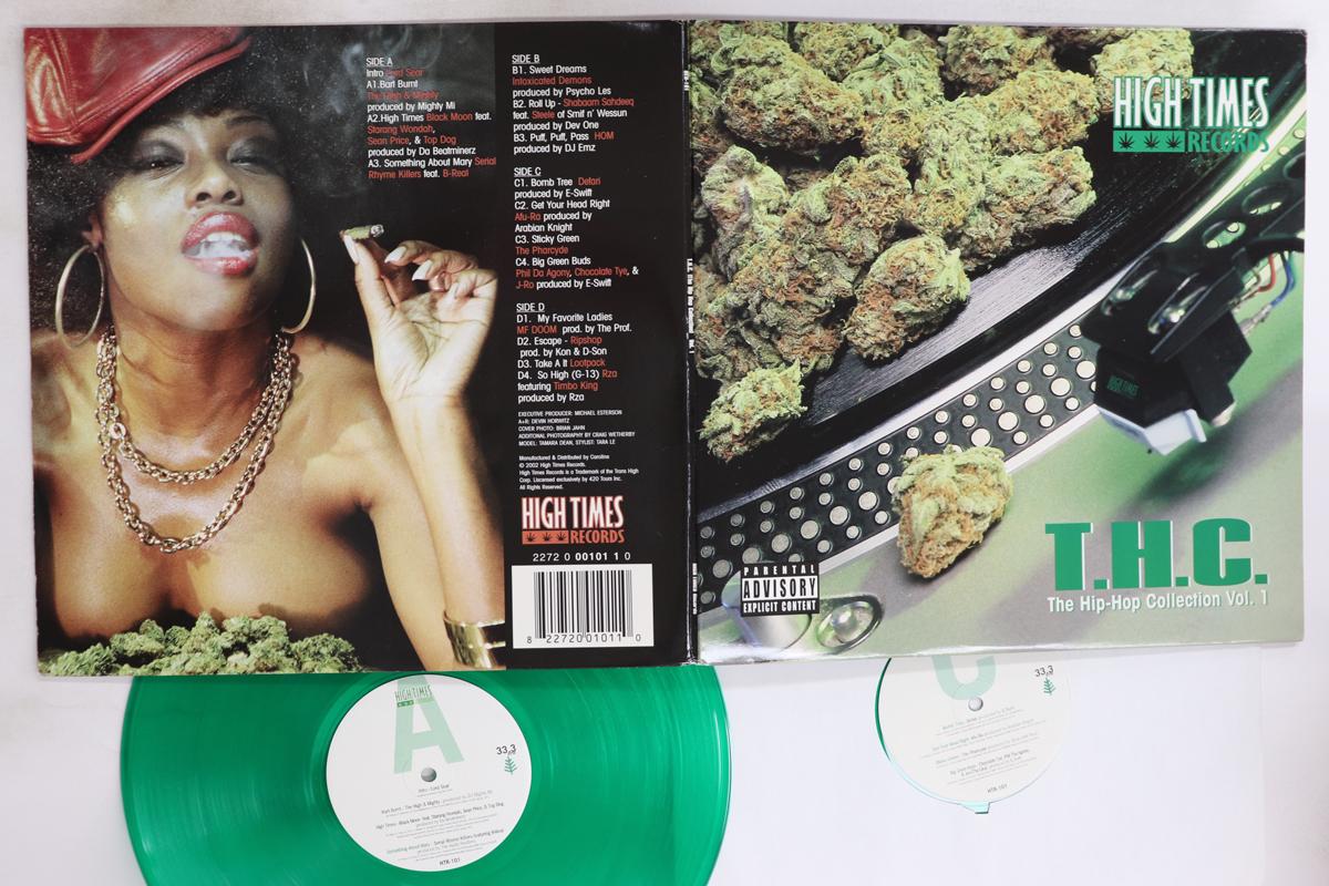 

LP Record VARIOUS - THC Hip Hop Collection Vol 1 HTR101 HIGH TIMES 2002 US Rap & Hip-Hop/R&B Used