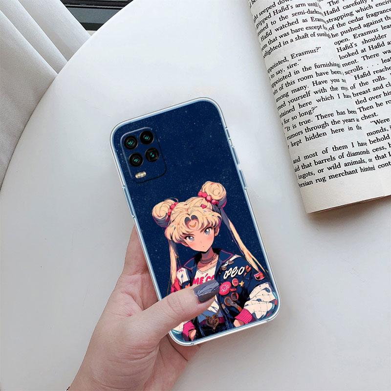 S-Sailors-Wallpaper M-Mond Transparente Handyhülle für Motorola Moto Edge 20 30 40 50 S30 Fusion Ultra Pro Neo Lite