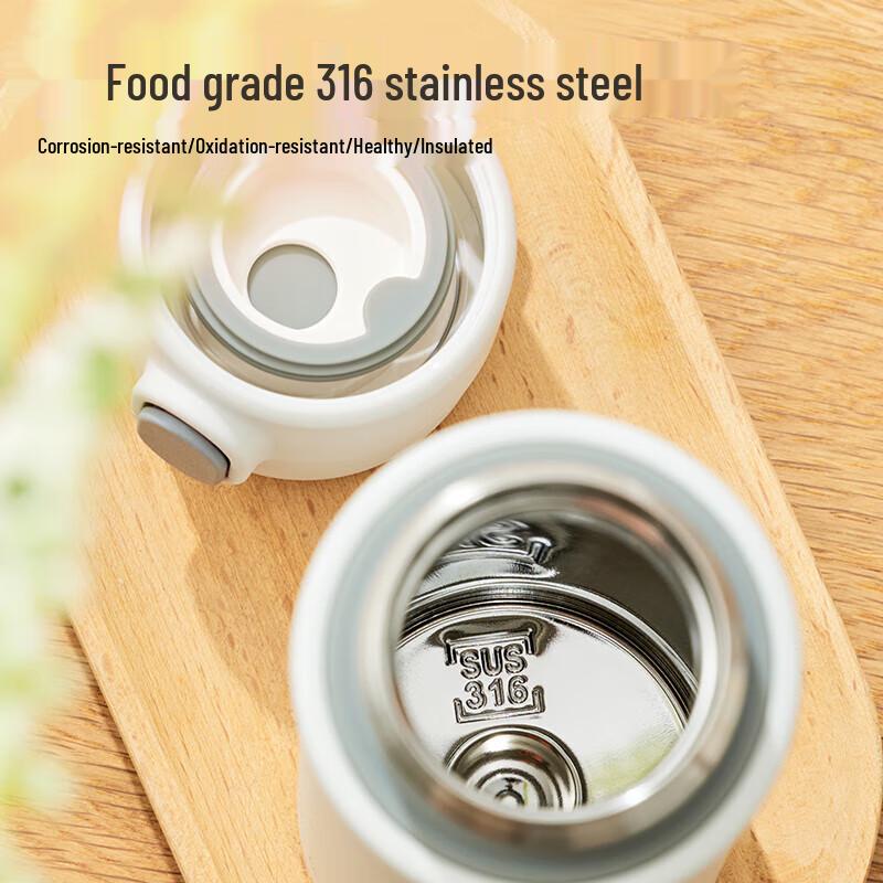 Deli 316 Stainless Steel Pop-up Thermal Mug