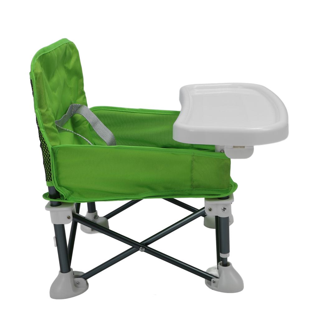 Portable Travel   Seat Portable Baby   Seat Folding Baby Chair with Tray for Outdoor Beach