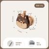 New Cartoon Walnut Wood Hook Beech Wooden Cute Animal Hook Wardrobe Hanger Children's Room Decora Hook Home Kitchen Accessories