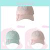 Love Heart Embroidered Baseball Cap With Wide Brim For Summer Sun Protection