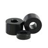 10/20Pcs Black POM Bushing Washer M3 M4 M5 M6 M8 M10 Round Hollow Unthread Standoff Spacer Sleeve Insulated Plastic Gasket