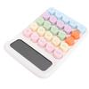 Mechanical   Calculator 12 Digit Large LCD Display Big Buttons Electronic for School Business Home   Colored