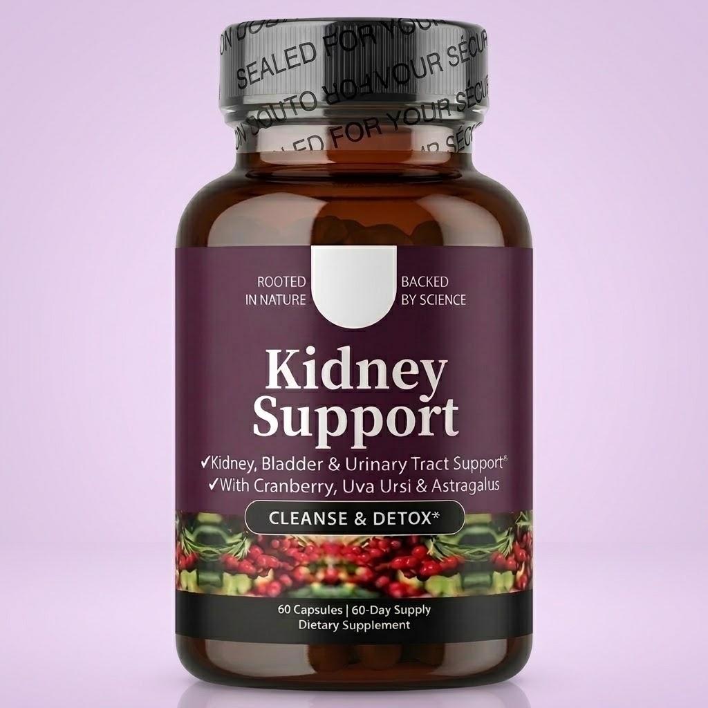 Kidney & Urinary Tract Care – Advanced Cleanse & Detox Formula – 60 Capsules (2-Month Supply)