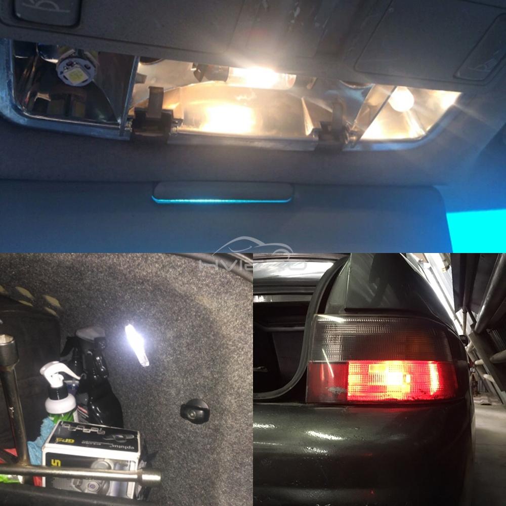 1/2/4/5/10Pcs BA9S 5SMD 5050 Car Side Marker Lamp White Red Auto Led Bulb Brake Turn Signal Wedge Dome Reading Lights Waterproof