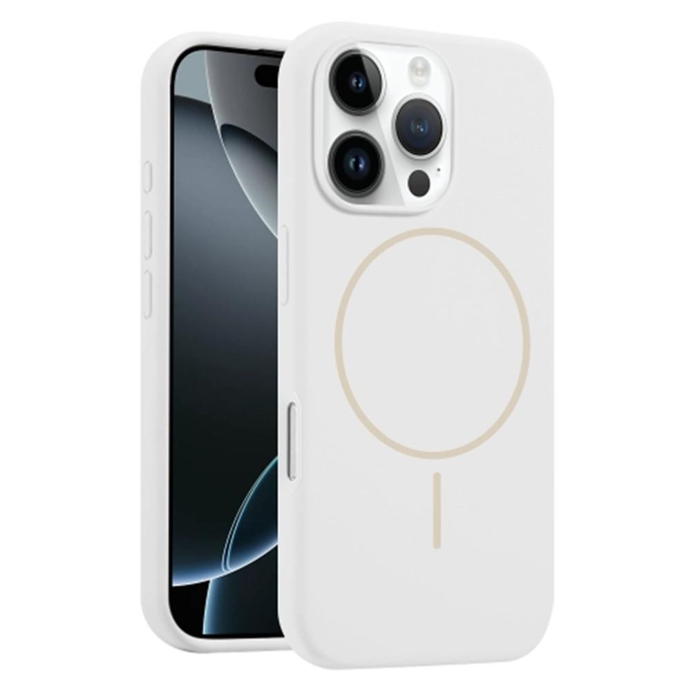 For iPhone 15 Pro Max Case Compatible with MagSafe Liquid Silicone Anti-Drop Phone Cover