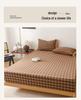 Cotton Fitted Sheet: Soft, Skin-Friendly, Moisture-Absorbing, Sweat-Wicking, Machine Washable Mattress Protector