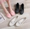 2022 Korean Style Women's White Loafers - Flat Mom, Casual Low-Cut, Nurse & Maternity Shoes.