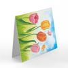 8 Stück 5D-Diamantgemälde mit Cartoon-Motiv, hochauflösendes Blumenmuster, Urlaubsgrußkarte, tolle Geschenke