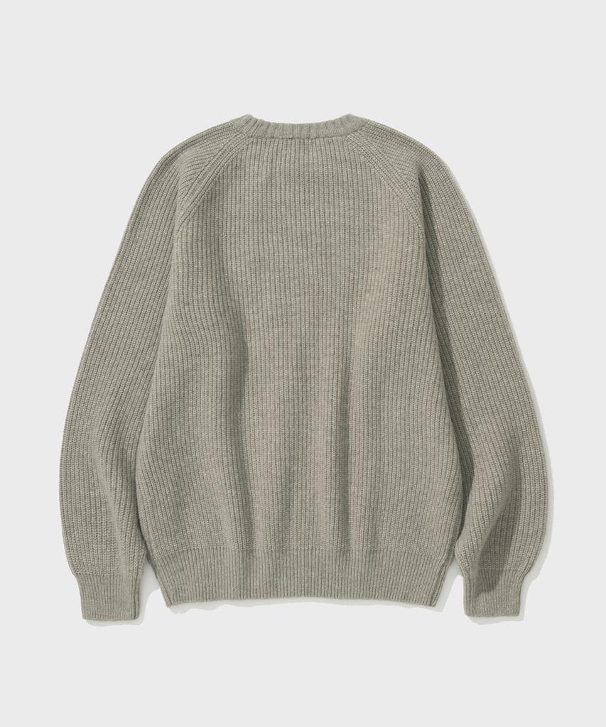 SHIRTER Wool Chunky Knit V2 (Melange Beige)