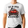 Vintage Horror Halloween T-Shirt - Get In Loser We're Getting Spooky Tee