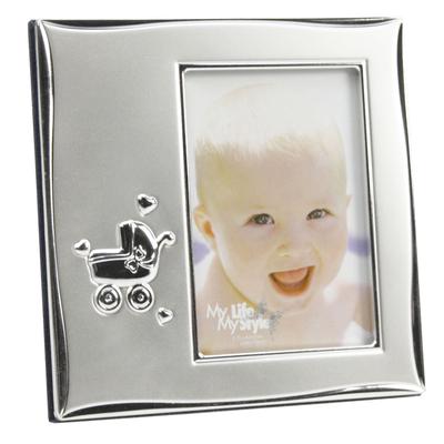 [M5732] - Photo Frame 'My Angel' Pram (7x10 Cm)