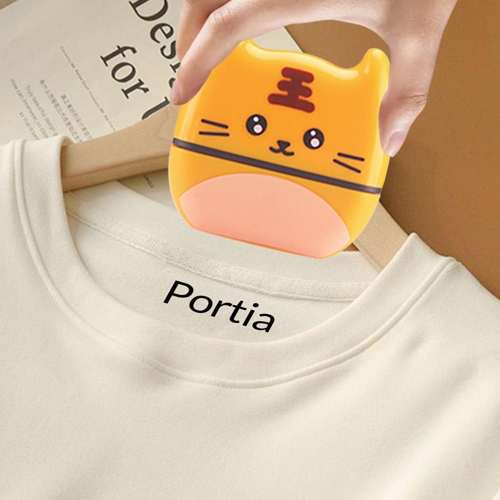 Custom Name Stamp for Kids Clothing Waterproof Back To School Supplies For Kids,