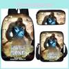 Godzilla Vs Kong Kids Backpack Set With Breathable Oxford Fabric For School Use