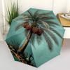 1PC Palm Tree Date Fruits Umbrella-8-Rib Reinforced, Automatic Open, Lightweight & Durable, Fashion Accessory for Outdoor, Beach L0377