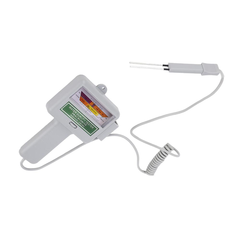 Portable PH Meter Water Quality Monitor for Pool Spa with Large Screen Easy to Operate Lightweight Compact Design