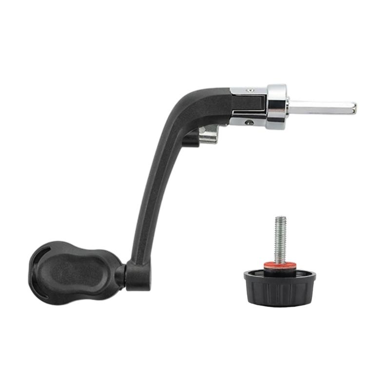 Power Handle Fishing Rod Reel Crank Rocker Arm Replacement Handle Grips Fishing Reel Crank Rotary Knob Handle