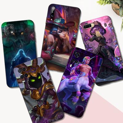 Schwarze TPU-Hülle für OPPO Reno 6 5 3 4 4Z 4F SE 5F 5Z PRO PLUS lite 6 6z 4G 5G SMITES GameS