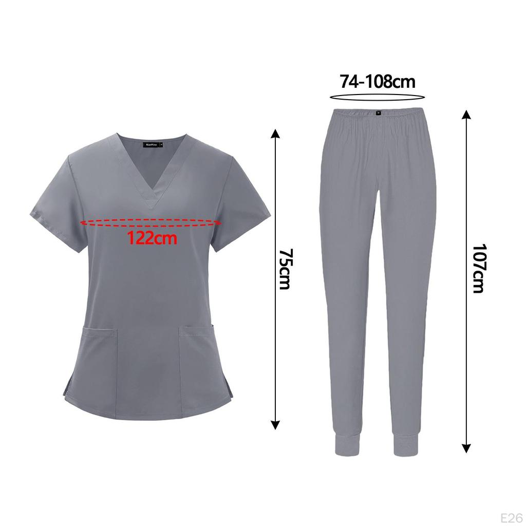 Comfortable Women's Scrub Sets for Nurse Work Uniforms
