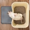 Extra Large Anti-Splash Semi-Enclosed Cat Litter Box with Scoop