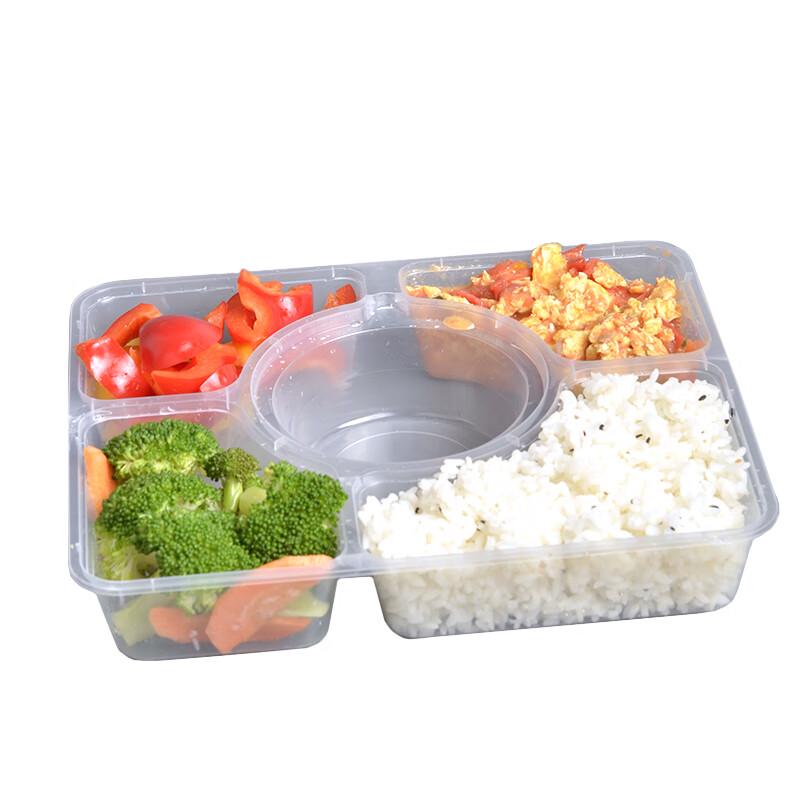 Simple Love Life Disposable Multi-Compartment Meal Prep Containers