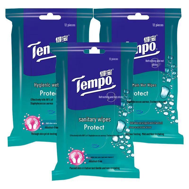 Tempo Hygiene Wet Wipes